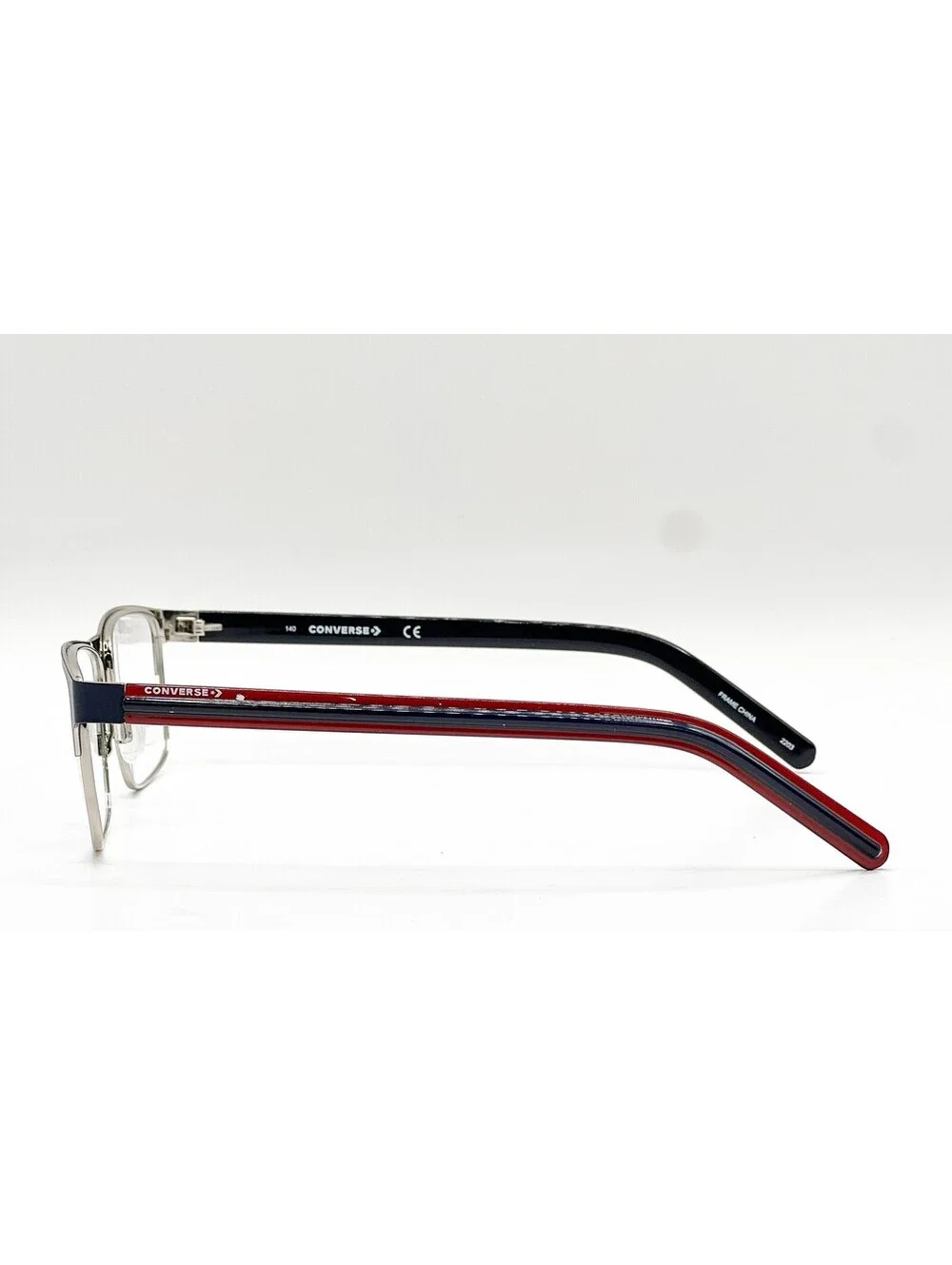 Converse Cv3007Y 411 Satin Obsidian Authentic Eyeglasses 51-17-140